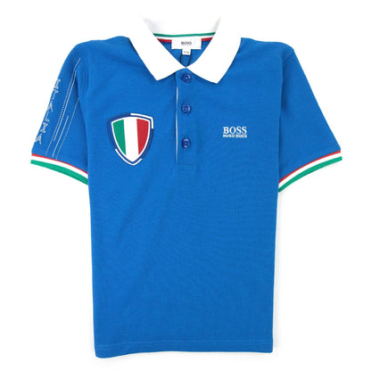 Hugo Boss Kids Italia Sport S/s Polo Blue