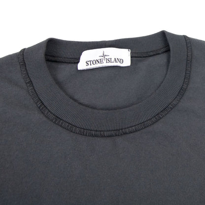 Stone Island Small Logo Patch Charcoal V0065