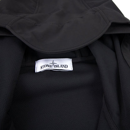 Stone Island 40427 Dye Technology Light Soft Shell Jacket Black V0029