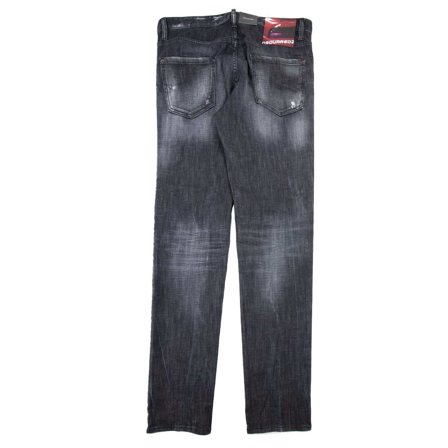 Dsquared2 Black Knee Patch Cool Guy Jean Black
