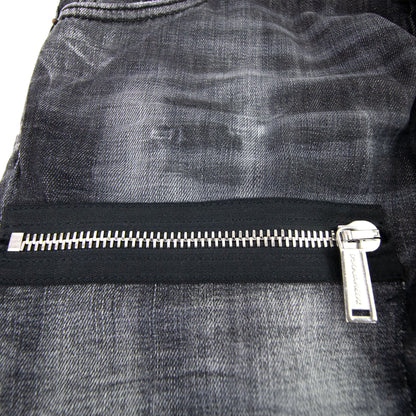 Dsquared2 Black Knee Patch Cool Guy Jean Black