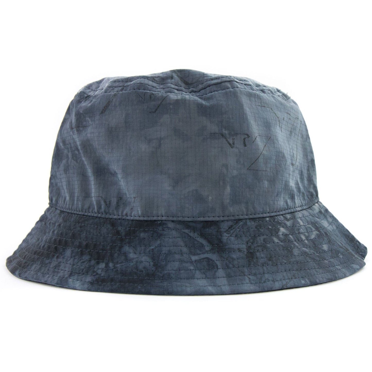 Emporio Armani Gradient Nylon Cloche Hat Grey