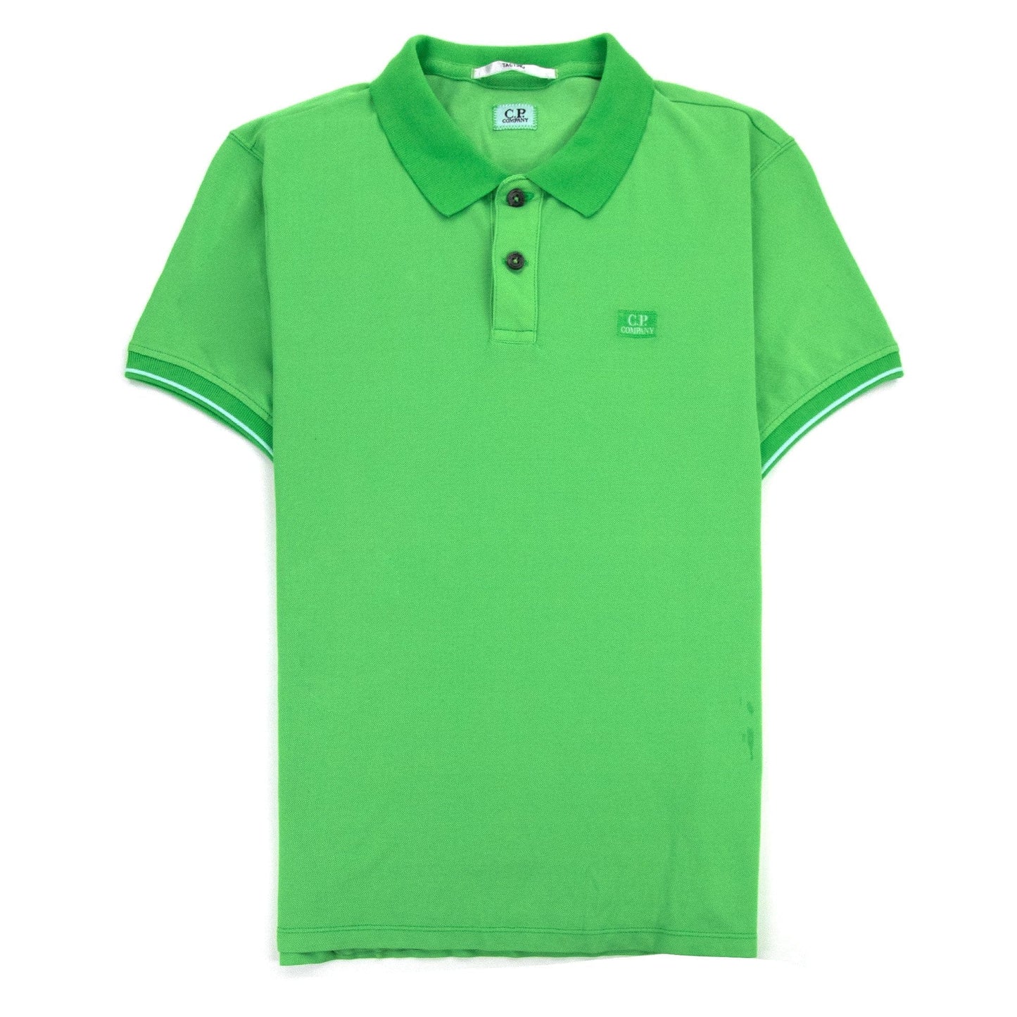 Cp Company Tacting Short Sleeve Polo Green