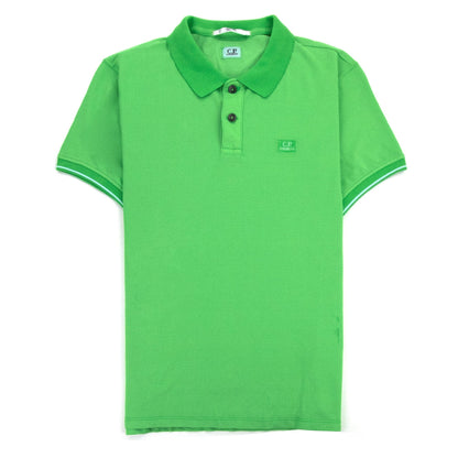 Cp Company Tacting Short Sleeve Polo Green