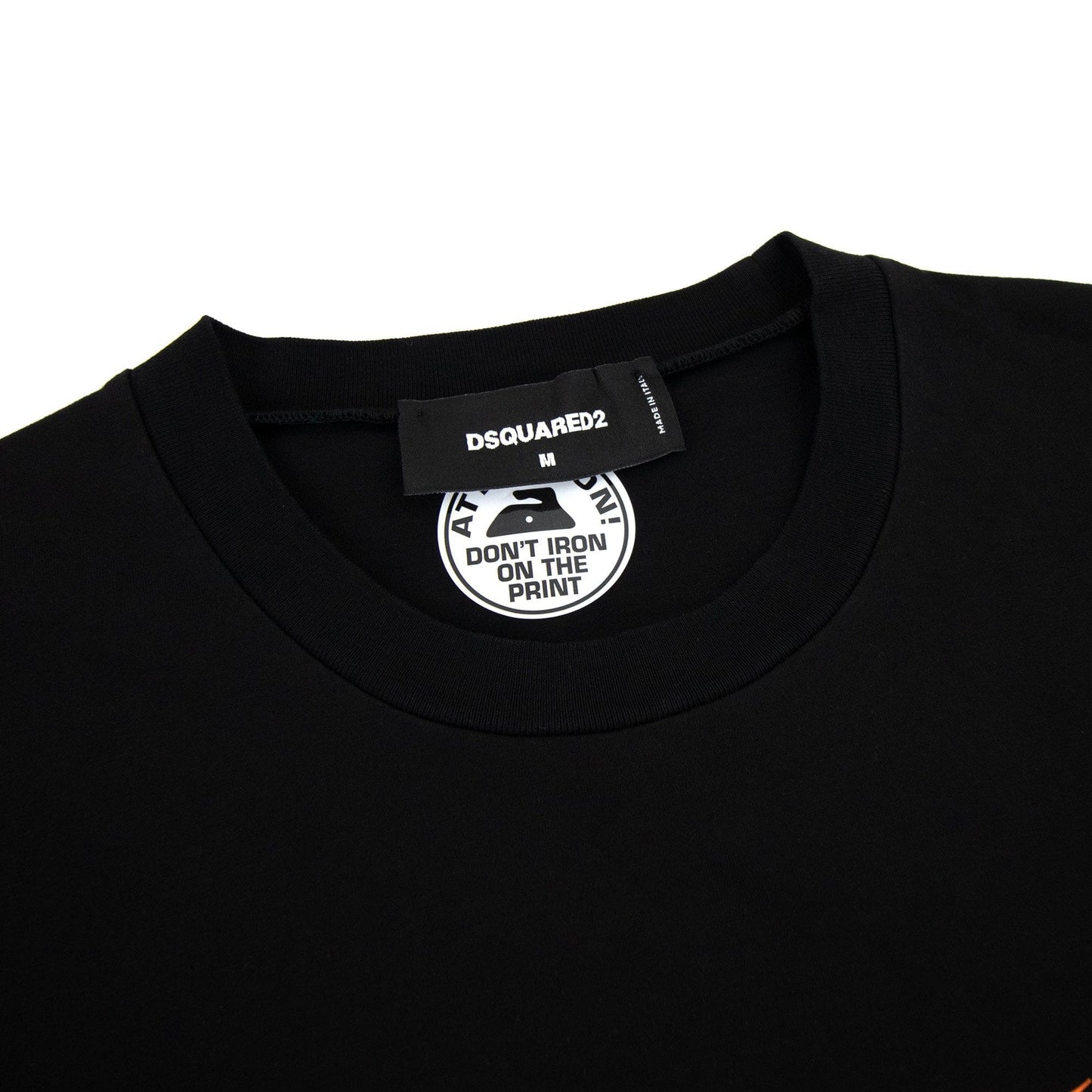 Dsquared2 Wave Logo Cigar Tee Black