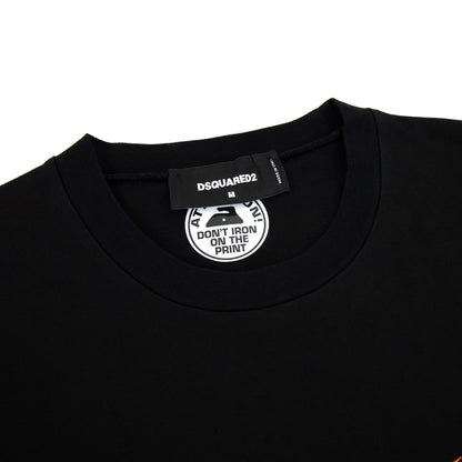 Dsquared2 Wave Logo Cigar Tee Black