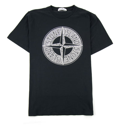 Stone Island Junior 21059 Maze T-shirt Black V0029