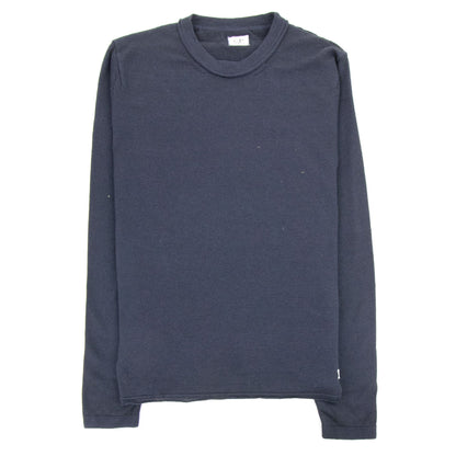 Cp Company Knit Logo Sweater Navy 888