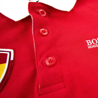 Hugo Boss Kids Spain Football S/s Polo Red