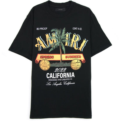 Amiri Amiri Rum Label Tee Black