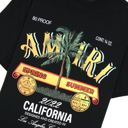 Amiri Amiri Rum Label Tee Black