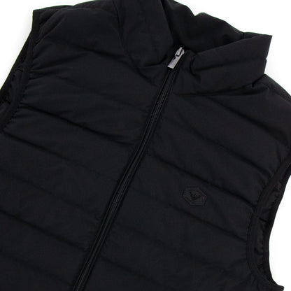 Emporio Armani Quilted-nylon Sleeveless Down Jacket Black