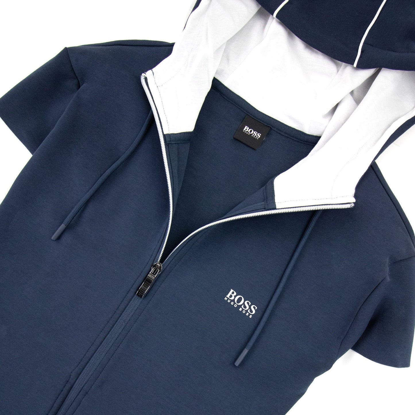 Hugo Boss Contrast Logo Tracksuit Navy
