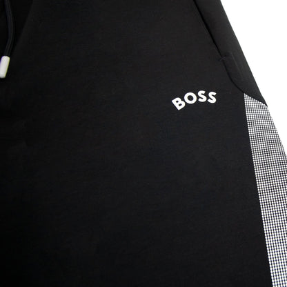 Hugo Boss Hadiko 2 Curved Logo Bottoms Black