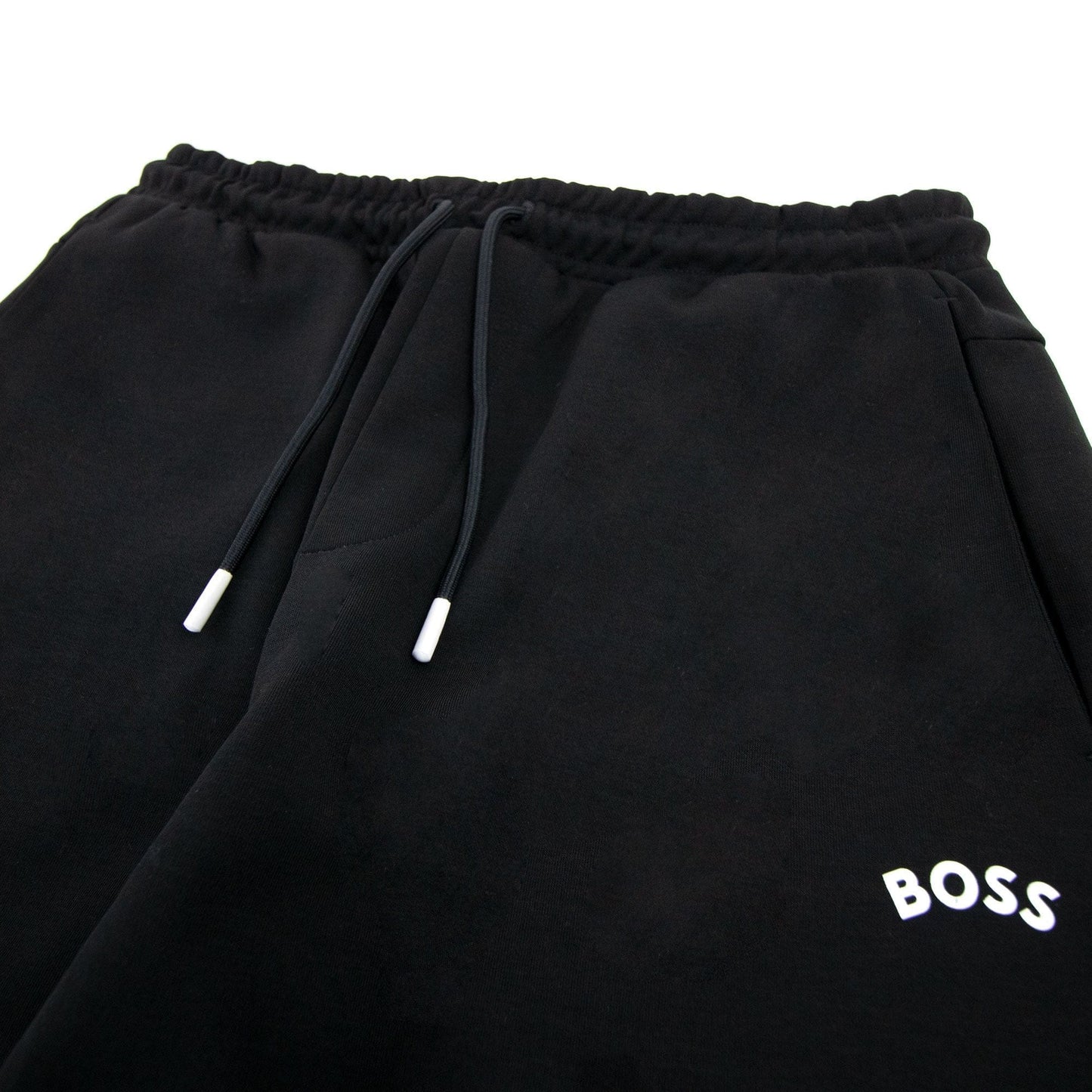 Hugo Boss Hadiko 2 Curved Logo Bottoms Black