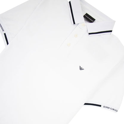 Emporio Armani Stretch Pique Polo