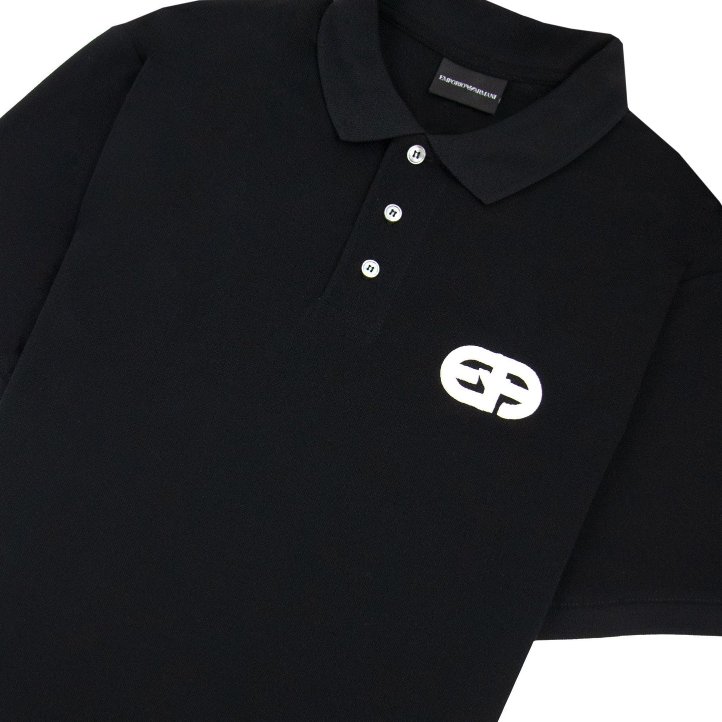 Emporio Armani Mercerised Pique Polo