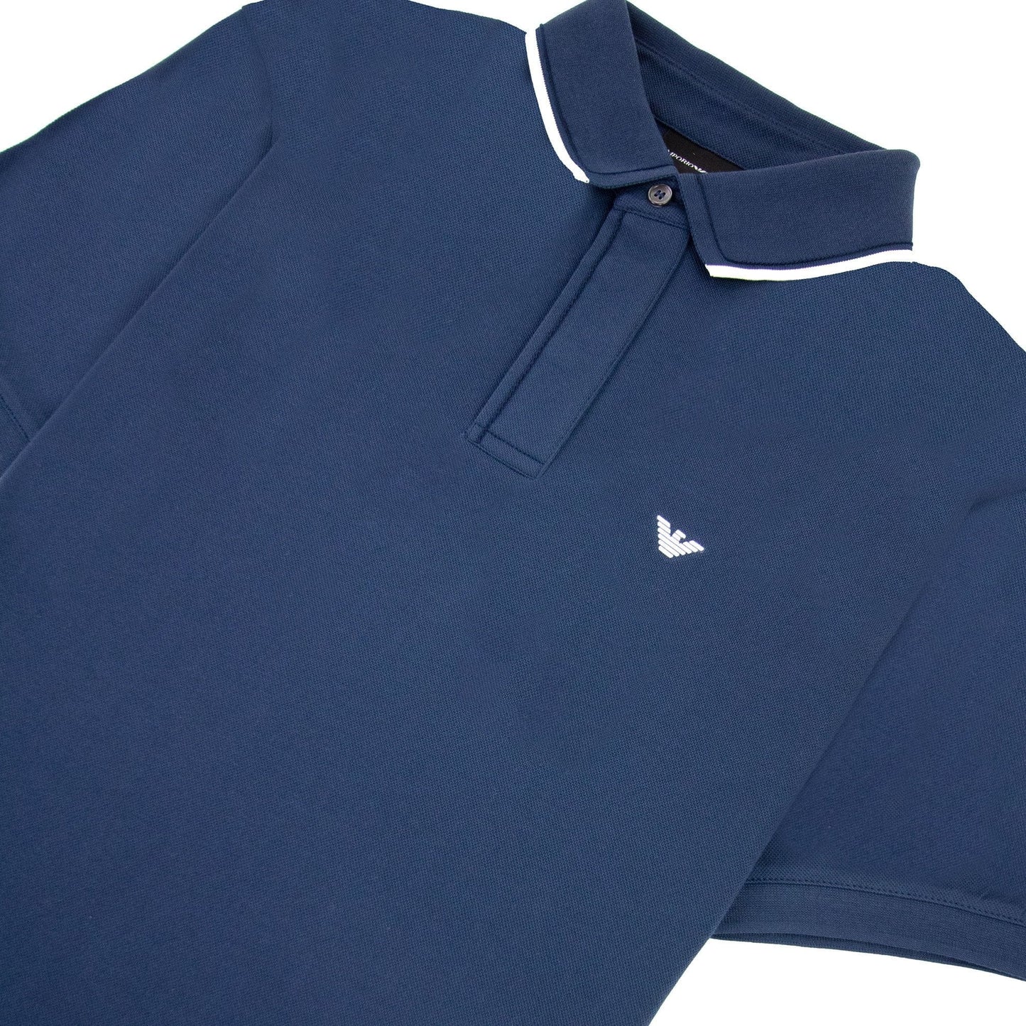 Emporio Armani Mercerised Pique Polo