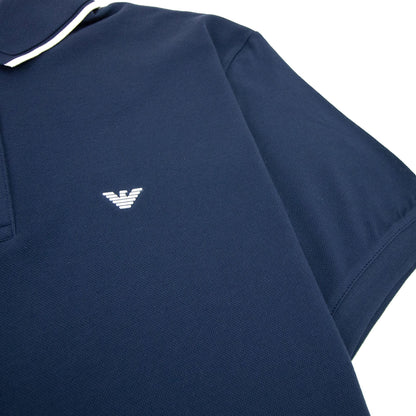 Emporio Armani Mercerised Pique Polo