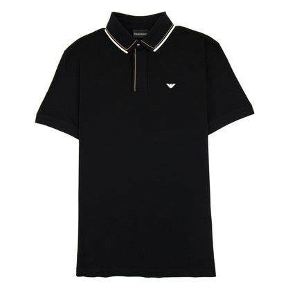 Emporio Armani Mercerised Pique Polo