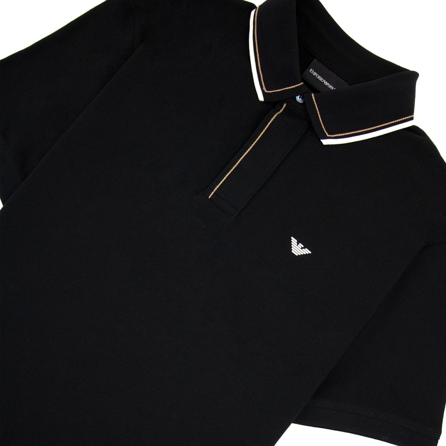 Emporio Armani Mercerised Pique Polo