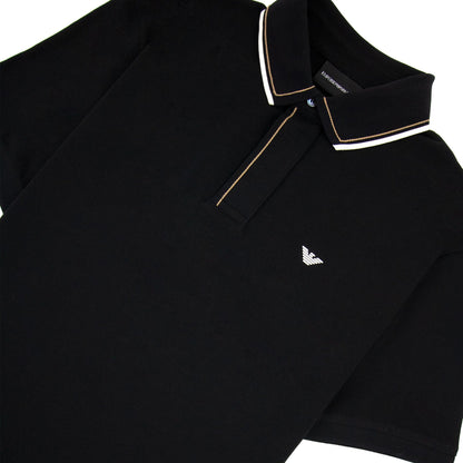 Emporio Armani Mercerised Pique Polo