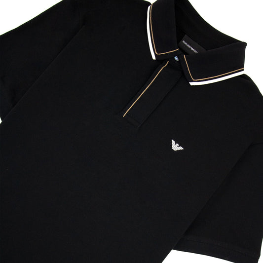 Emporio Armani Mercerised Pique Polo