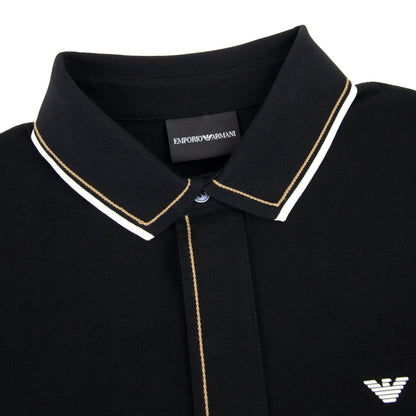 Emporio Armani Mercerised Pique Polo