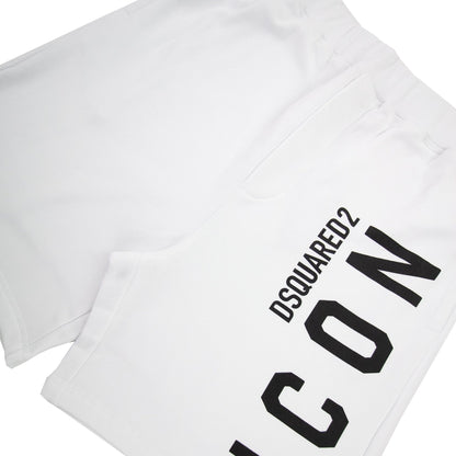 Dsquared2 Icon Relax Shorts White