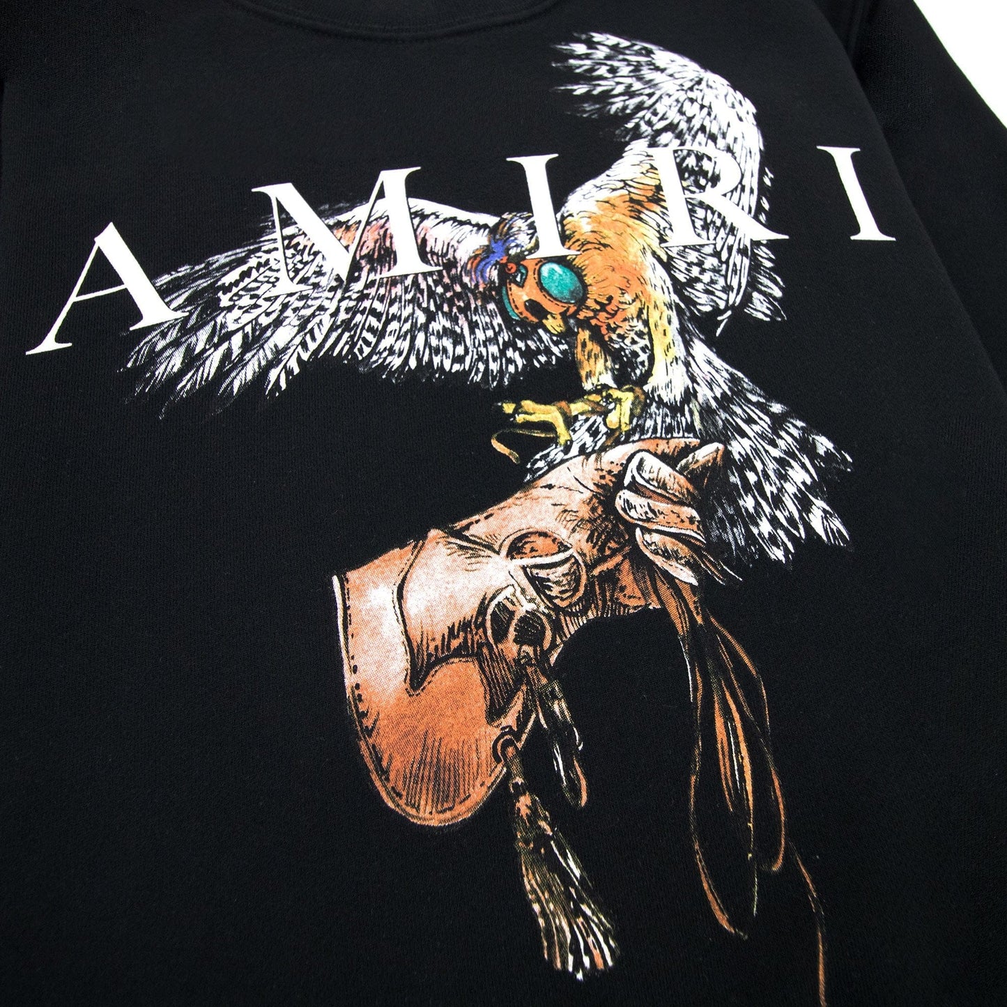Amiri Amiri Falcon Crewneck Black