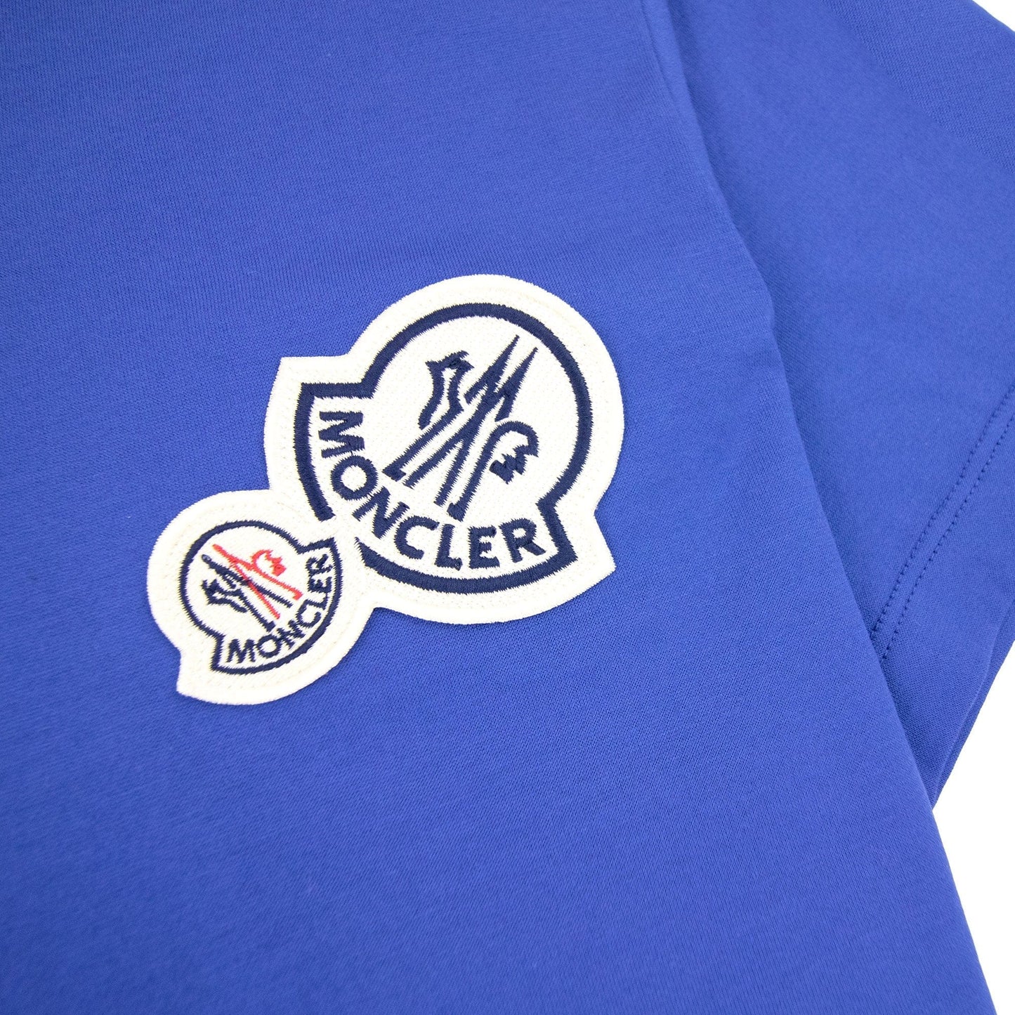 Moncler Double Logo T-shirt Royal Blue