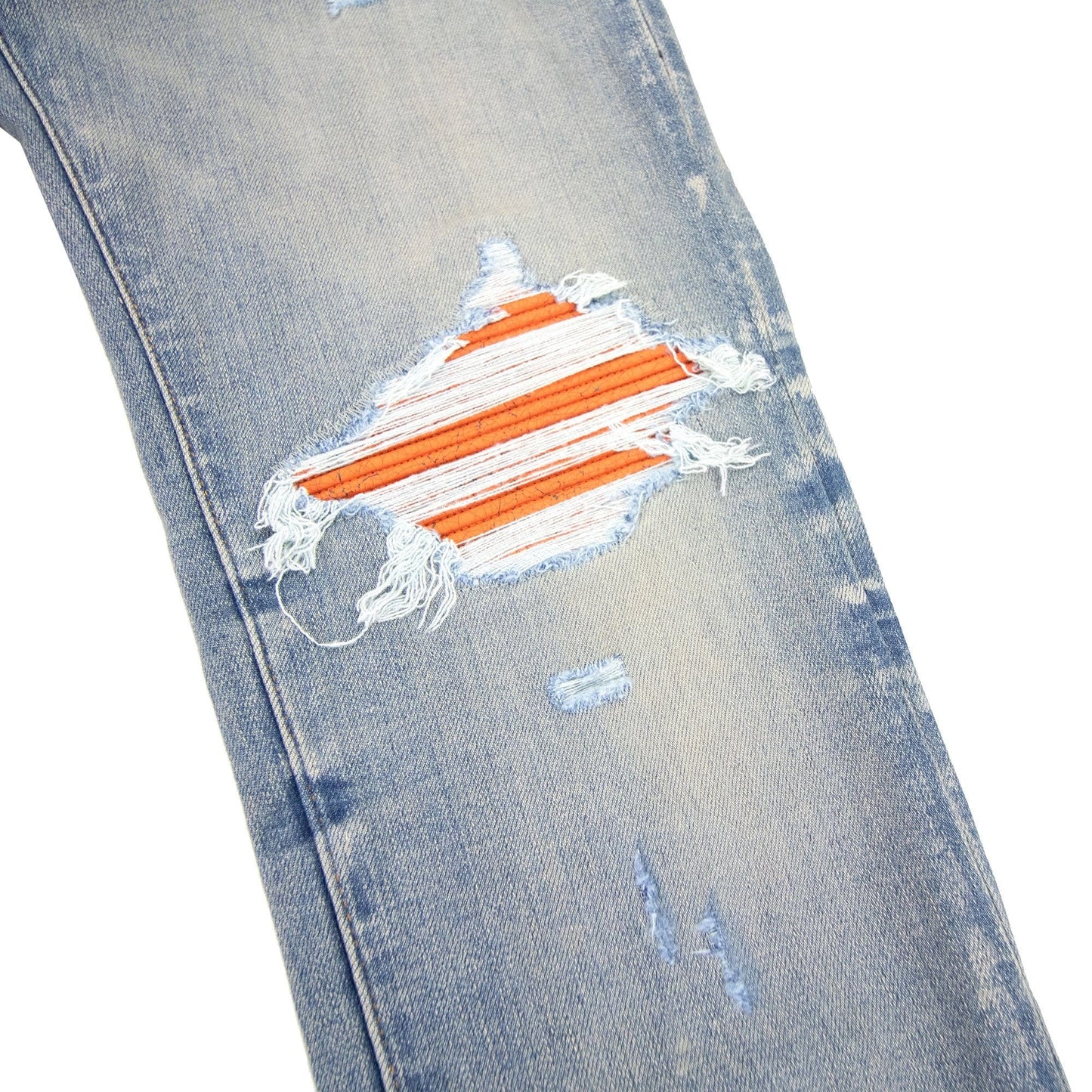 Amiri Mx1 Cracked Paint Jean Denim