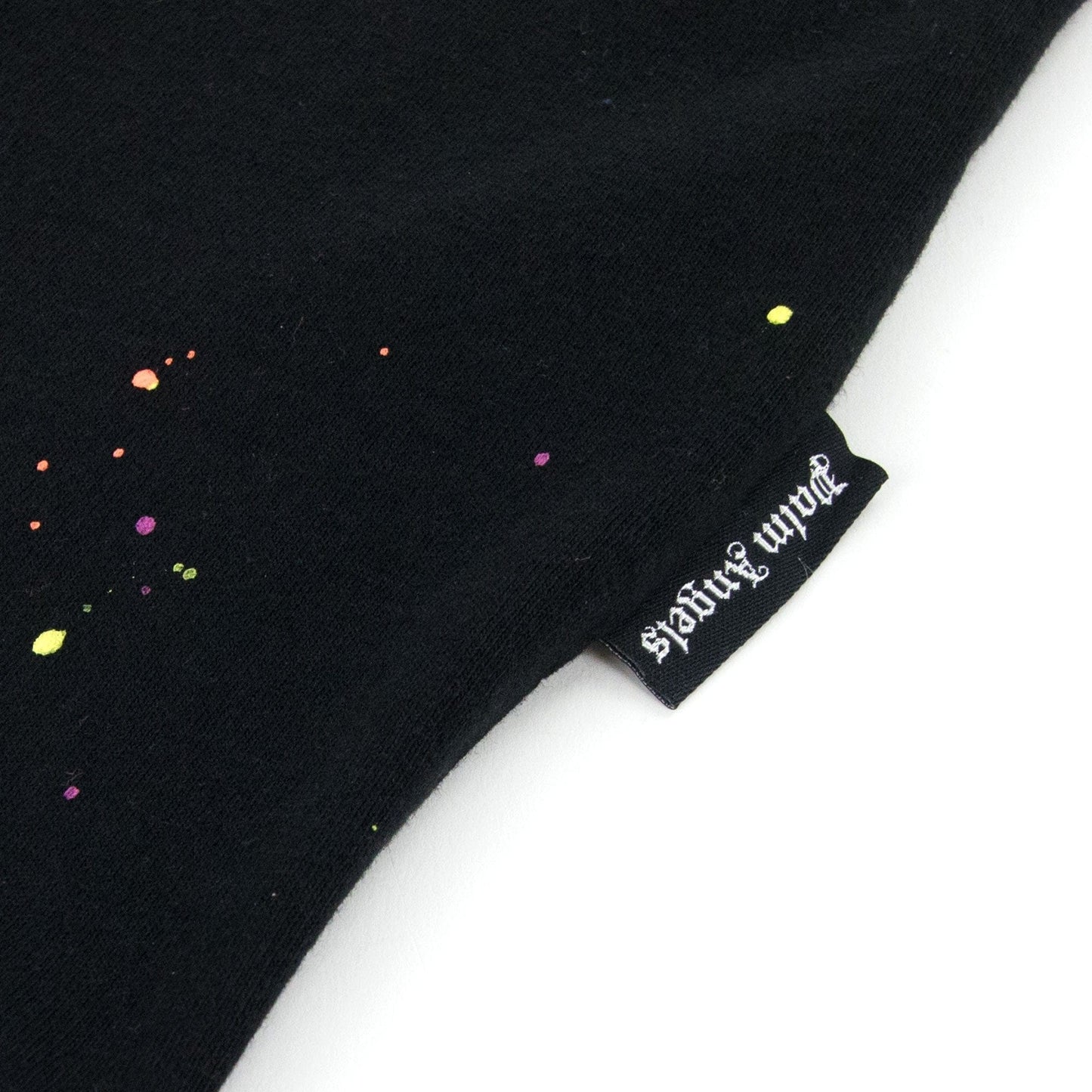 Palm Angels Pxp Painted Classic T Shirt Black/white
