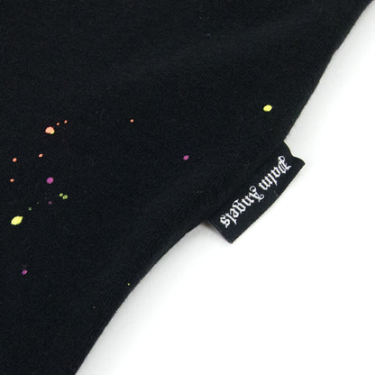 Palm Angels Pxp Painted Classic T Shirt Black/white