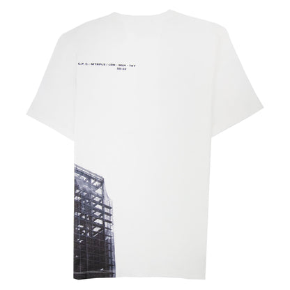 Cp Company Metropolis Series 30/1 Jersey Visual T-shirt White 103