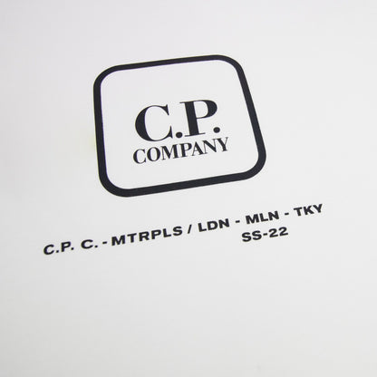 Cp Company Metropolis Series 30/1 Jersey Visual T-shirt White 103