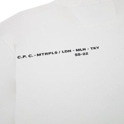 Cp Company Metropolis Series 30/1 Jersey Visual T-shirt White 103