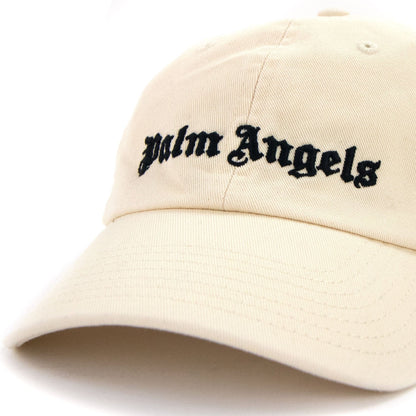 Palm Angels Classic Logo Cap Off White