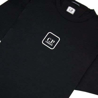 Cp Company S192a Metropolis Series 30/1 Jersey Graphic T-shirt Black 999