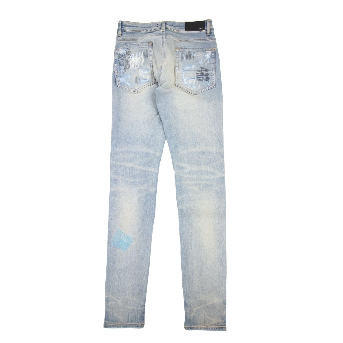 Amiri All Over Repair Jean Denim