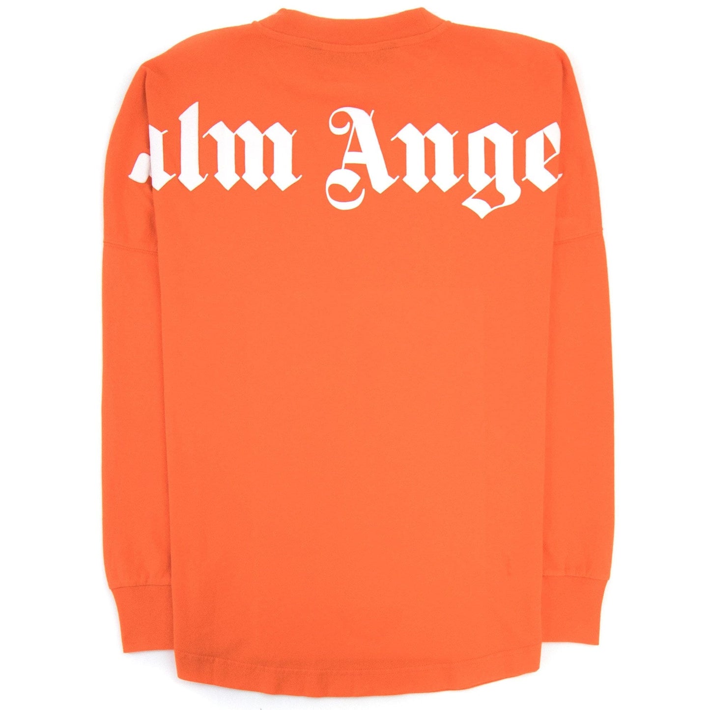 Palm Angels Classic Logo Over L/s T Shirt Orange/white