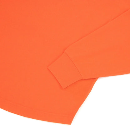 Palm Angels Classic Logo Over L/s T Shirt Orange/white