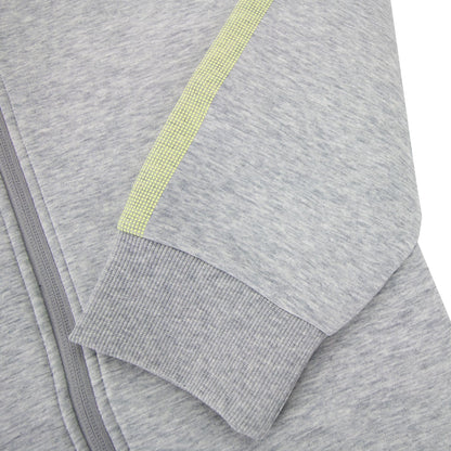 Hugo Boss Saggy 2 Curved Logo Hoody Grey 059