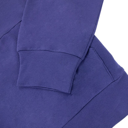 Emporio Armani Eagle Logo Hooded Sweater Blue