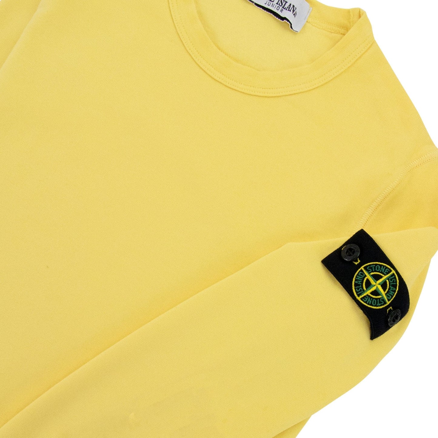 Stone Island Junior Sweatshirt Yellow