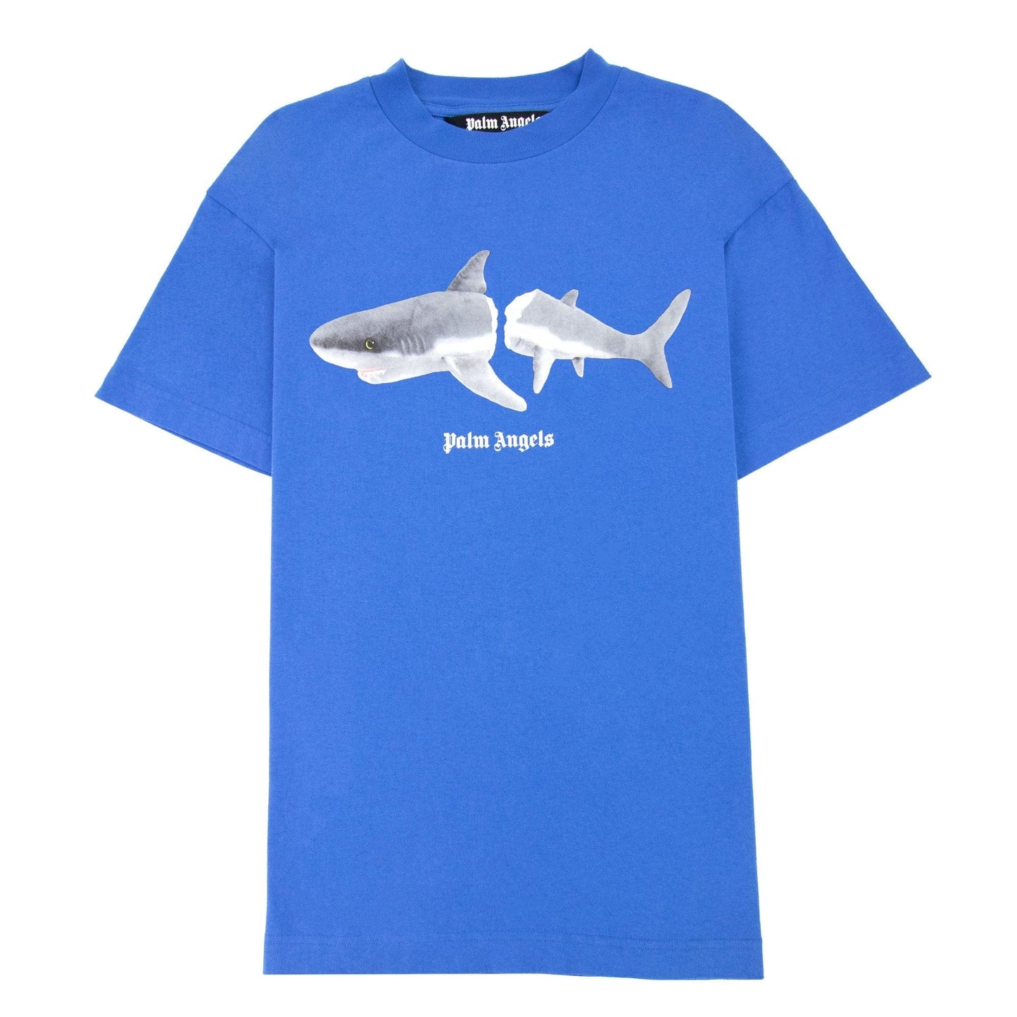 Palm Angels Pa Shark Classic Tee Blue