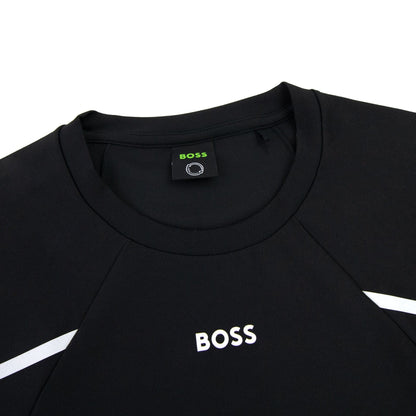 Hugo Boss Salbo Gym Logo Sweatshirt Black 001
