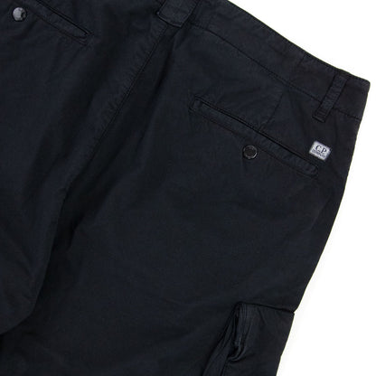 Cp Company Be285a Twill Stretch Utility Shorts Black 999