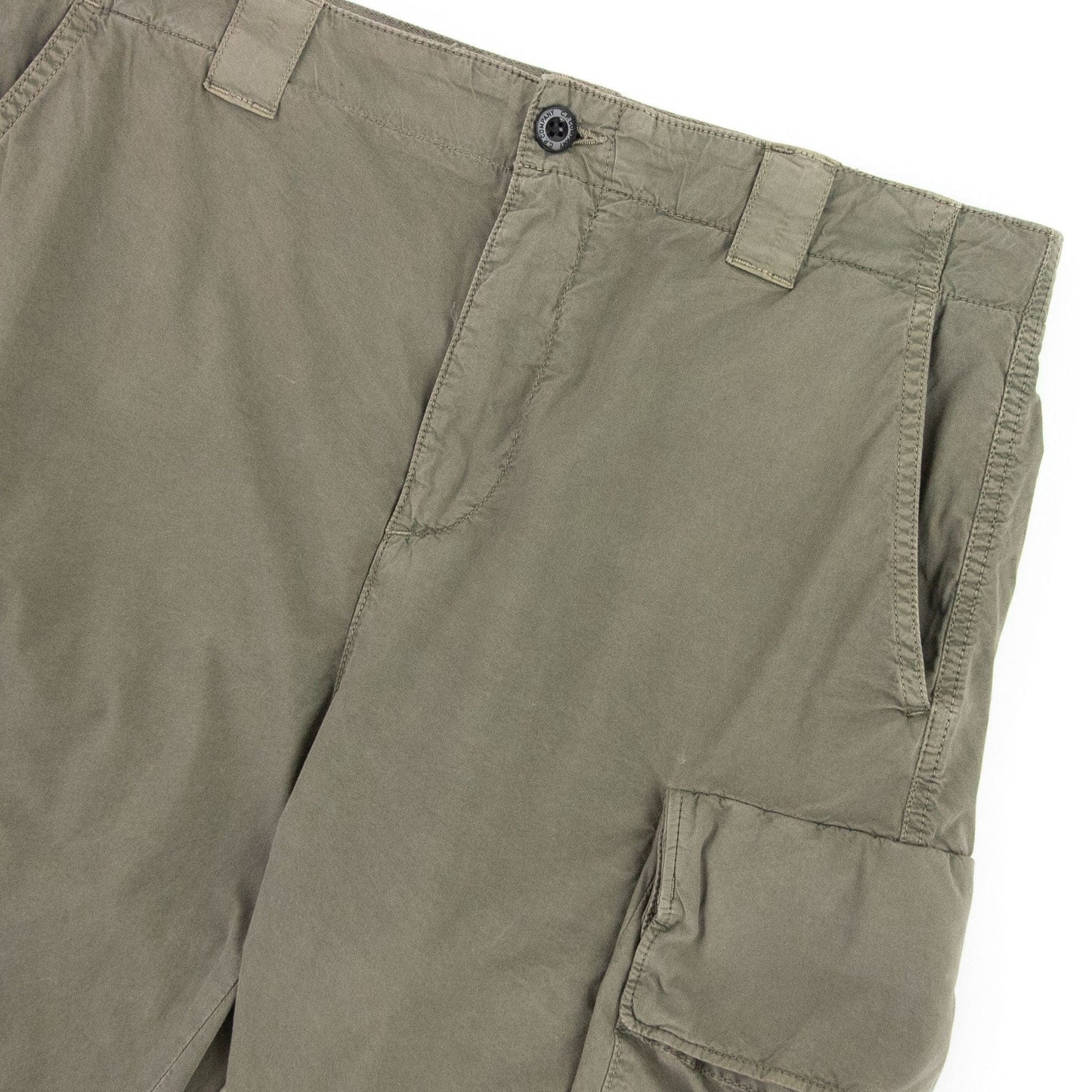 Cp Company Be285a Twill Stretch Utility Shorts Beige 322