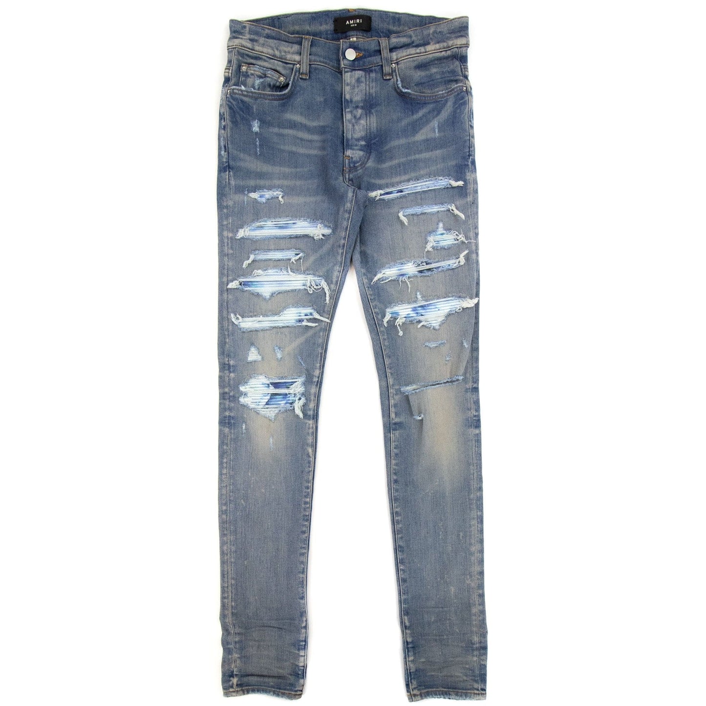 Amiri Tie Dye Bandana Thrasher Jean Denim
